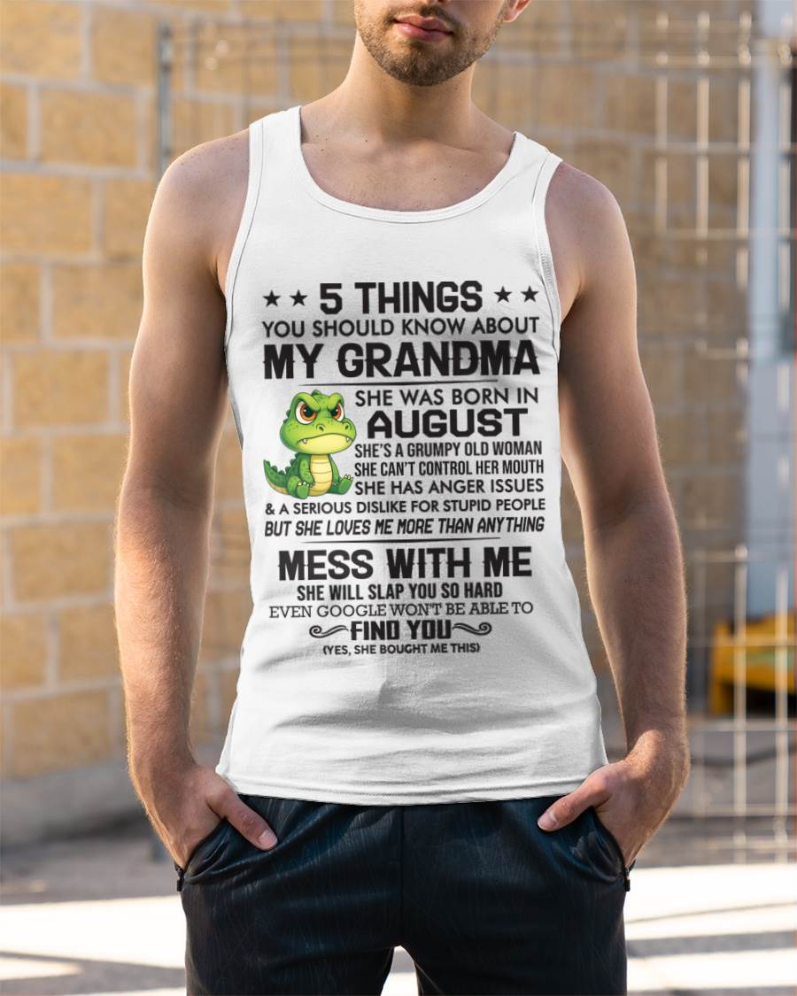 AUGUST GRANDMAS ARE DIFFERENT - FROM GRANDMA - TLEE08 (SKU10-06-08)