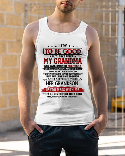 FEBRUARY - I TRY TO BE GOOD BUT I TAKE AFTER MY GRANDMA - FROM GRANDMA - TLEE02 (SKU26T-01289-02)