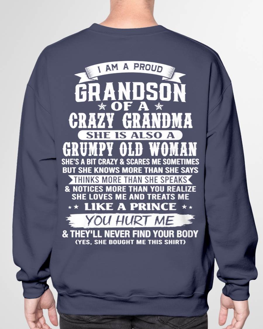 GRANDSON OF A CRAZY GRANDMA - FROM GRANDMA - TLEE00 (SKU2606-274-00)