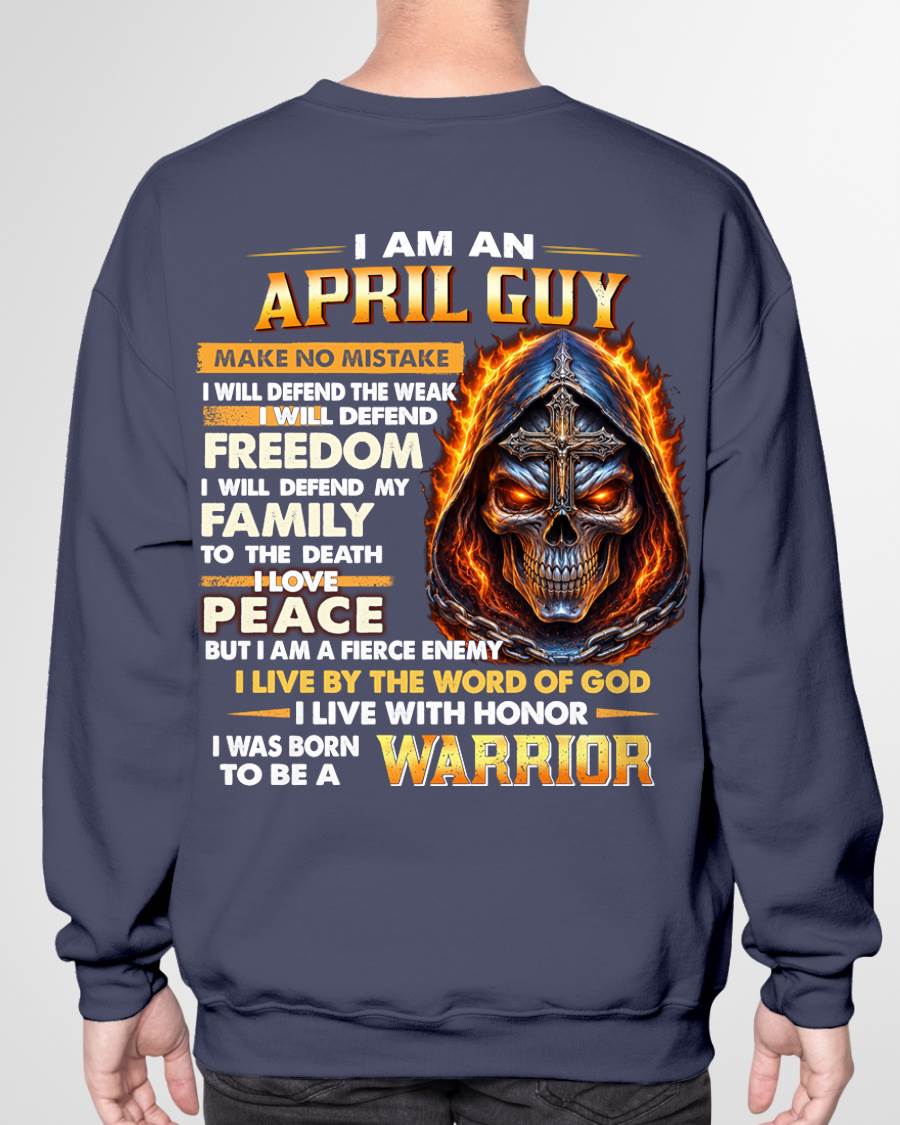 APRIL – DEFENDER OF FAMILY AND FREEDOM - FOR MAN - TLEE04 (SKU2605-46-04)