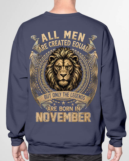 NOVEMBER BORN LEGEND SHIRT – LION KING - FOR MAN - TLEE11 (SKU2606-177-11)
