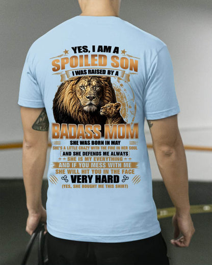 MAY MOM GIFT FOR SON SHIRT - FROM MOM - TLEE05 (SKU2605-404-05)