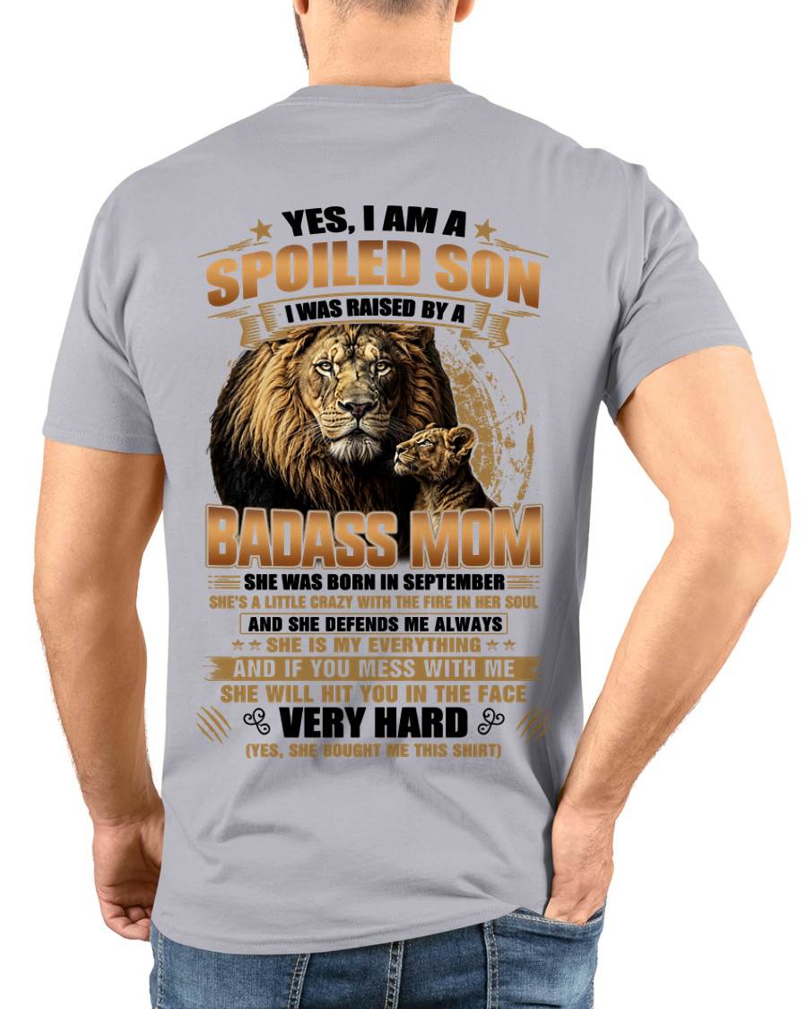 SEPTEMBER MOM GIFT FOR SON SHIRT - FROM MOM - TLEE09 (SKU2605-404-09)