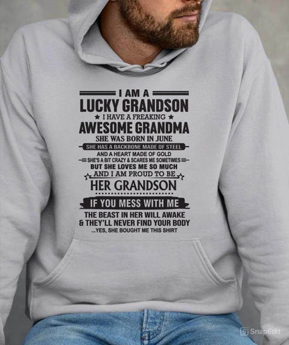 JUNE - GRANDSON OF A STRONG & LOVING GRANDMA - FROM GRANDMA - TLEE06 (SKU11-154-06)