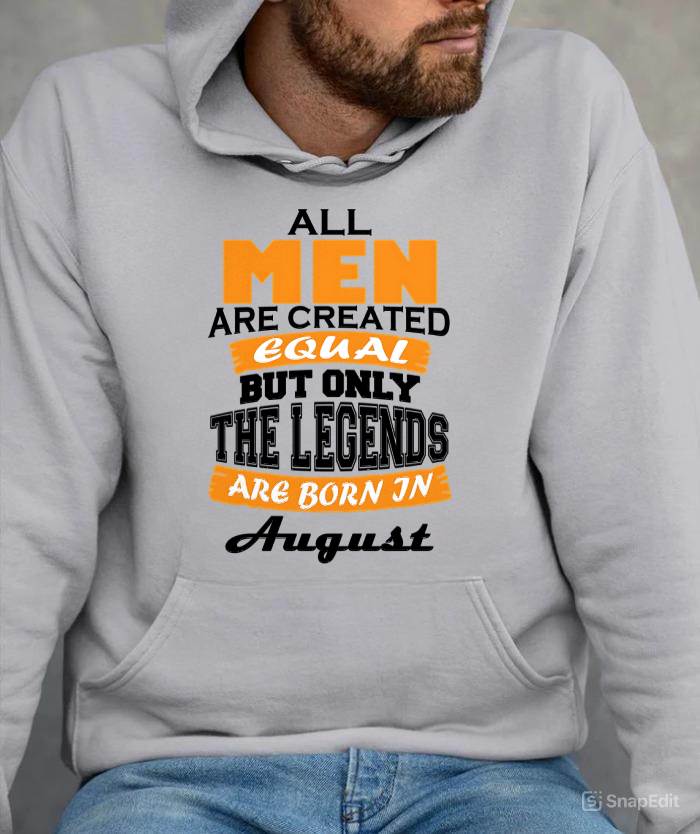 AUGUST BORN – ONLY LEGENDS ARE CREATED - FOR MAN - TLEE08 (SKU2606-281-08)