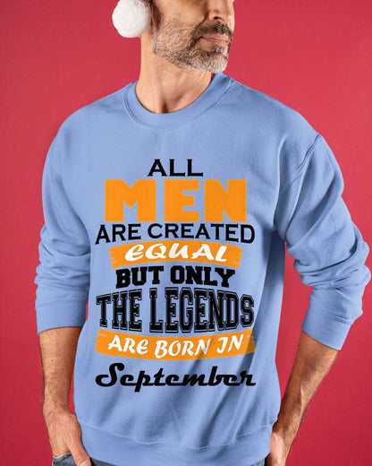 SEPTEMBER BORN – ONLY LEGENDS ARE CREATED - FOR MAN - TLEE09 (SKU2606-281-09)