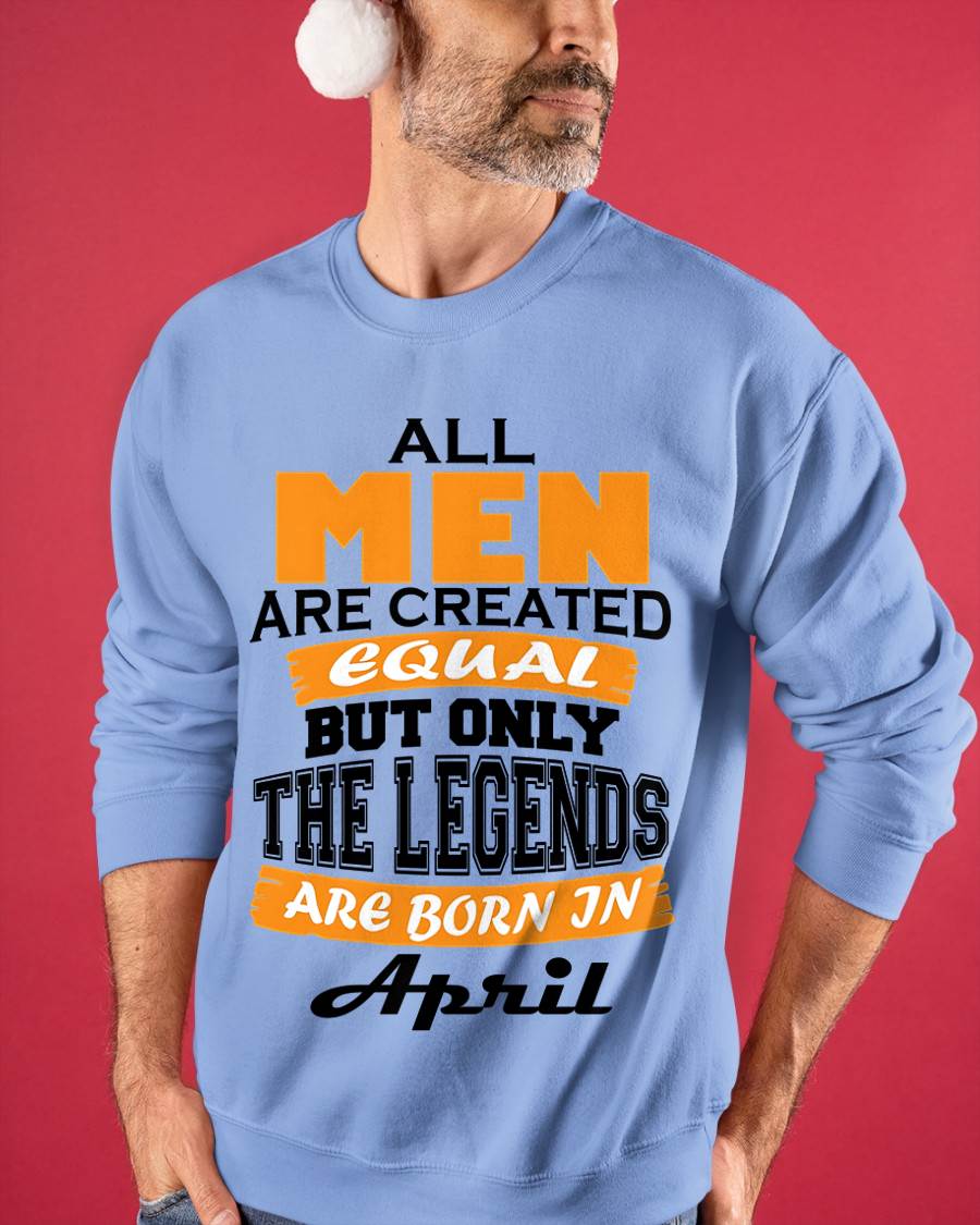 APRIL BORN – ONLY LEGENDS ARE CREATED - FOR MAN - TLEE04 (SKU2606-281-04)