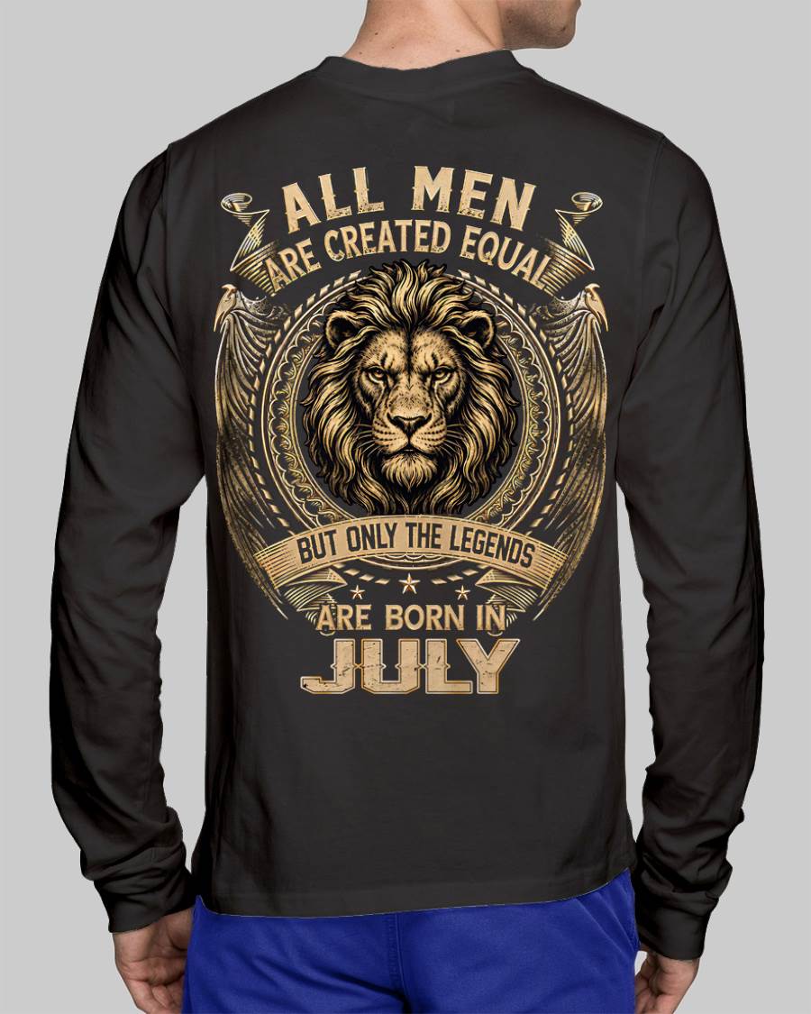 JULY BORN LEGEND SHIRT – LION KING - FOR MAN - TLEE07 (SKU2606-177-07)