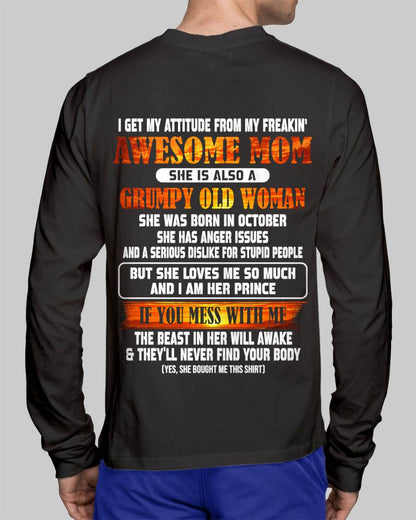 OCTOBER - MESS WITH ME, MEET MY AWESOME MOM - FROM MOM - TLEE10 (SKU2606-142-10)