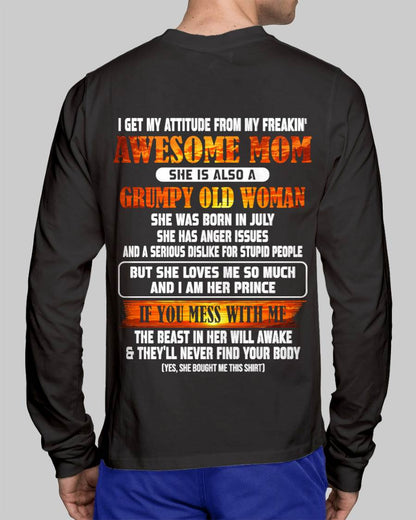 JULY - MESS WITH ME, MEET MY AWESOME MOM - FROM MOM - TLEE07 (SKU2606-142-07)