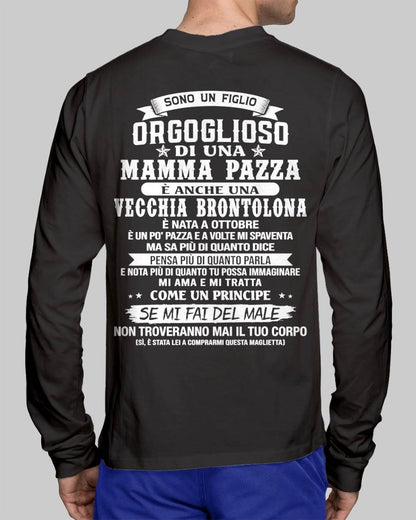 OTTOBRE / FIGLIO DI UNA MAMMA PAZZA - REGALO DA MAMMA  - TLEE10 (SKU2606-204-10)