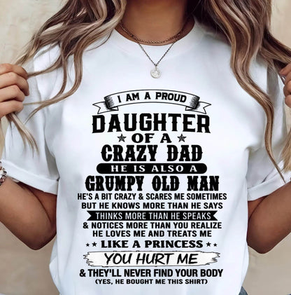 PROUD DAUGHTER OF DAD - FROM DAD - TLEE00 (SKU2606-209-00)