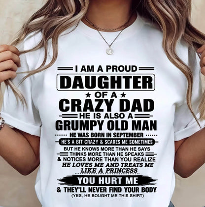 SEPTEMBER DAD - GRUMPY OLD MAN, LOVING FATHER - FROM DAD - TLEE09 (SKU2606-302-09)