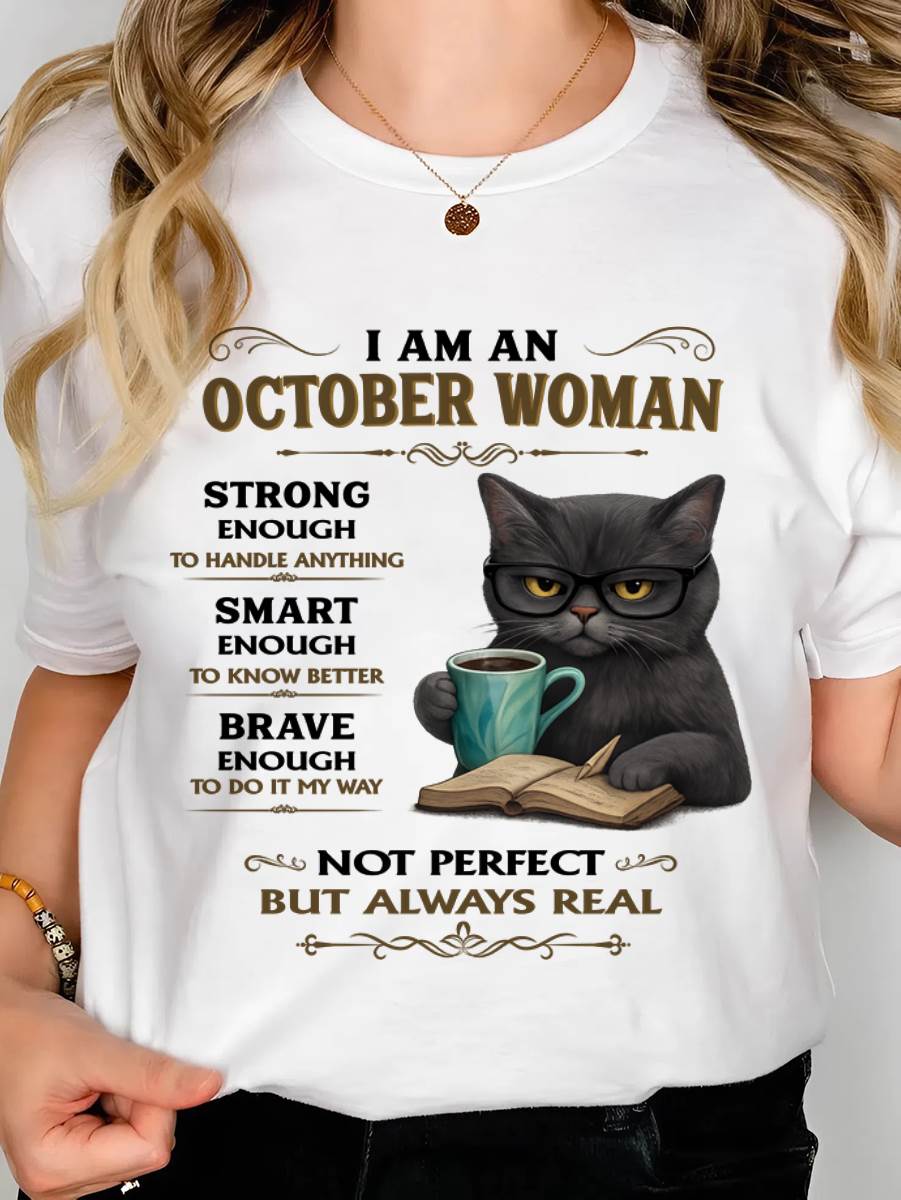 OCTOBER - STRONG, SMART & BRAVE – CONFIDENT IN MY OWN WAY - FOR WOMEN - TLEE10 (SKU2603-14-10)