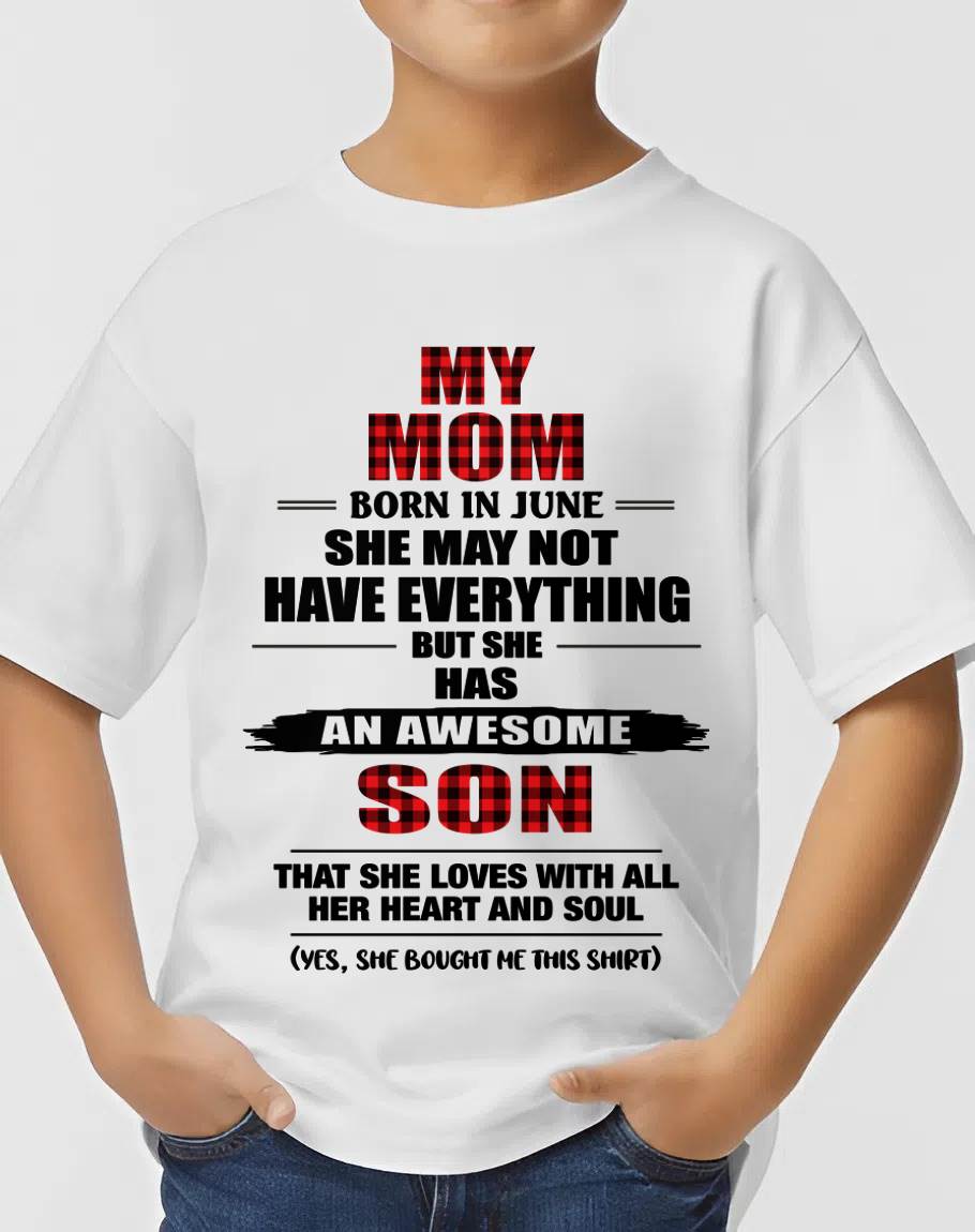 JUNE - A MOTHER'S LOVE, A SON'S PRIDE - FROM MOM - TLEE06 (SKU2606-149-06)