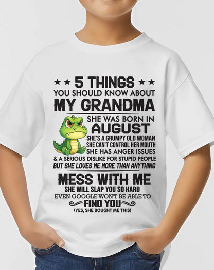 AUGUST GRANDMAS ARE DIFFERENT - FROM GRANDMA - TLEE08 (SKU10-06-08)