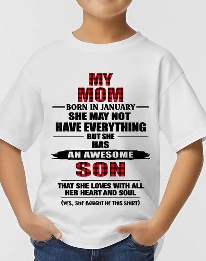 JANUARY - A MOTHER'S LOVE, A SON'S PRIDE - FROM MOM - TLEE01 (SKU2606-149-01)