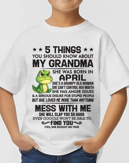 APRIL GRANDMAS ARE DIFFERENT - FROM GRANDMA - TLEE04 (SKU10-06-04)