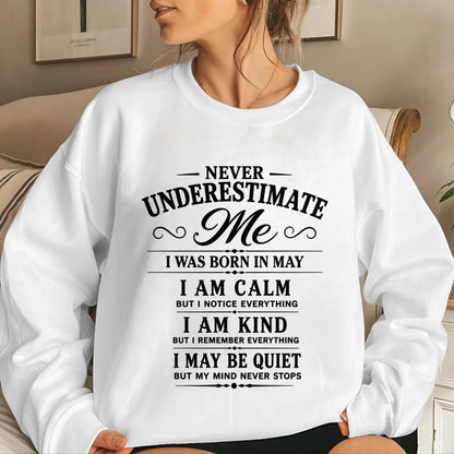 MAY GIRL : CALM, KIND, UNFORGETTABLE - FOR WOMEN - TLEE05 (SKU2606-139-05)