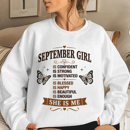 SEPTEMBER GIRL – FAITH, STRENGTH & BEAUTY - FOR WOMEN - TLEE09 (SKU2605-378-09)