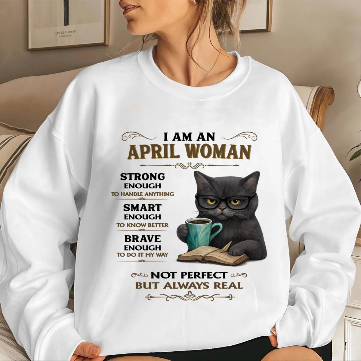 APRIL - STRONG, SMART & BRAVE – CONFIDENT IN MY OWN WAY - FOR WOMEN - TLEE04 (SKU2603-14-04)