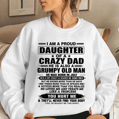 JULY DAD - GRUMPY OLD MAN, LOVING FATHER - FROM DAD - TLEE07 (SKU2606-302-07)