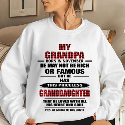 NOVEMBER GRANDPA’S PRICELESS TREASURE - FROM GRANDPA - TLEE11 (SKU2604-337-11)