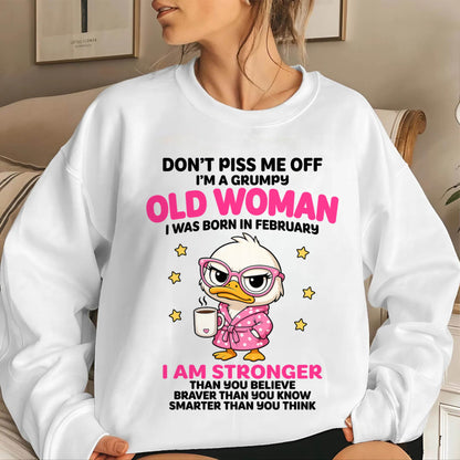FEBRUARY QUEEN WITH A GRUMPY ATTITUDE - FOR WOMEN - TLEE02 (SKU2604-220-02)