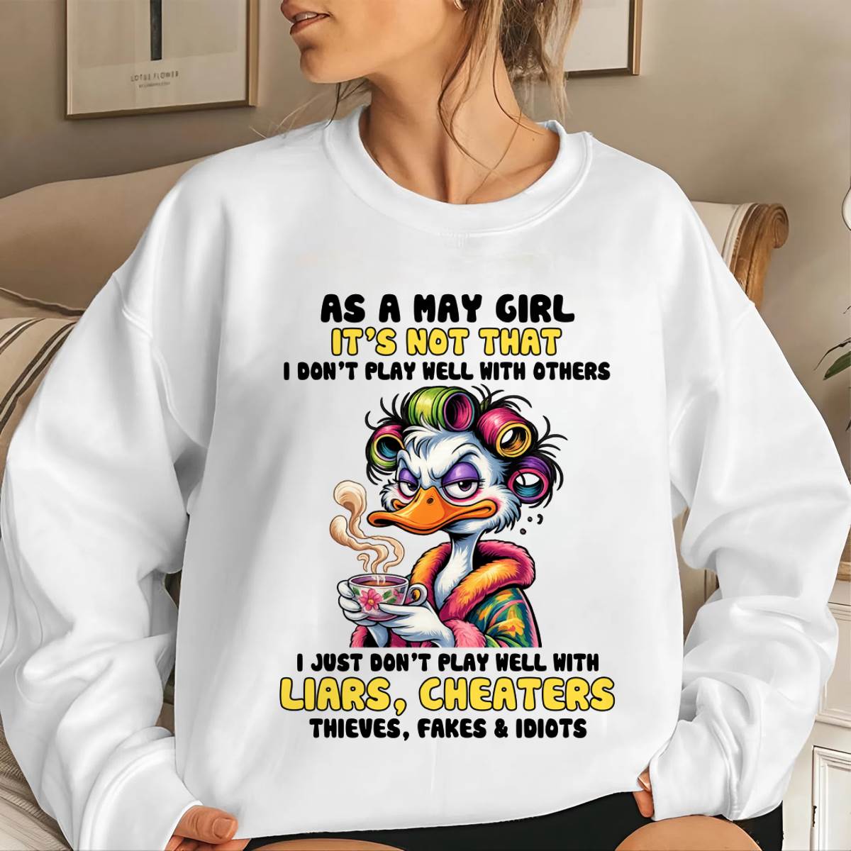 MAY GIRL - I PLAY NICE JUST NOT WITH EVERYONE - FOR WOMEN - TLEE05 (SKU2604-27-05)