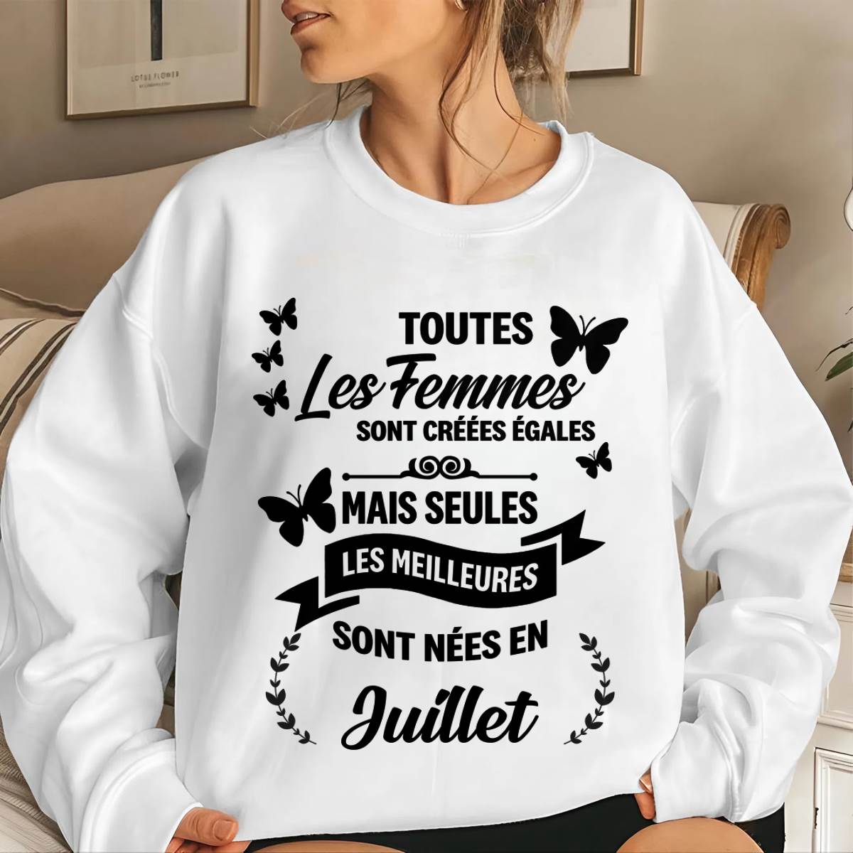 LES MEILLEURES NÉES EN JUILLET - POUR LES FEMMES - TLEE07 (SKU2603-352-07)