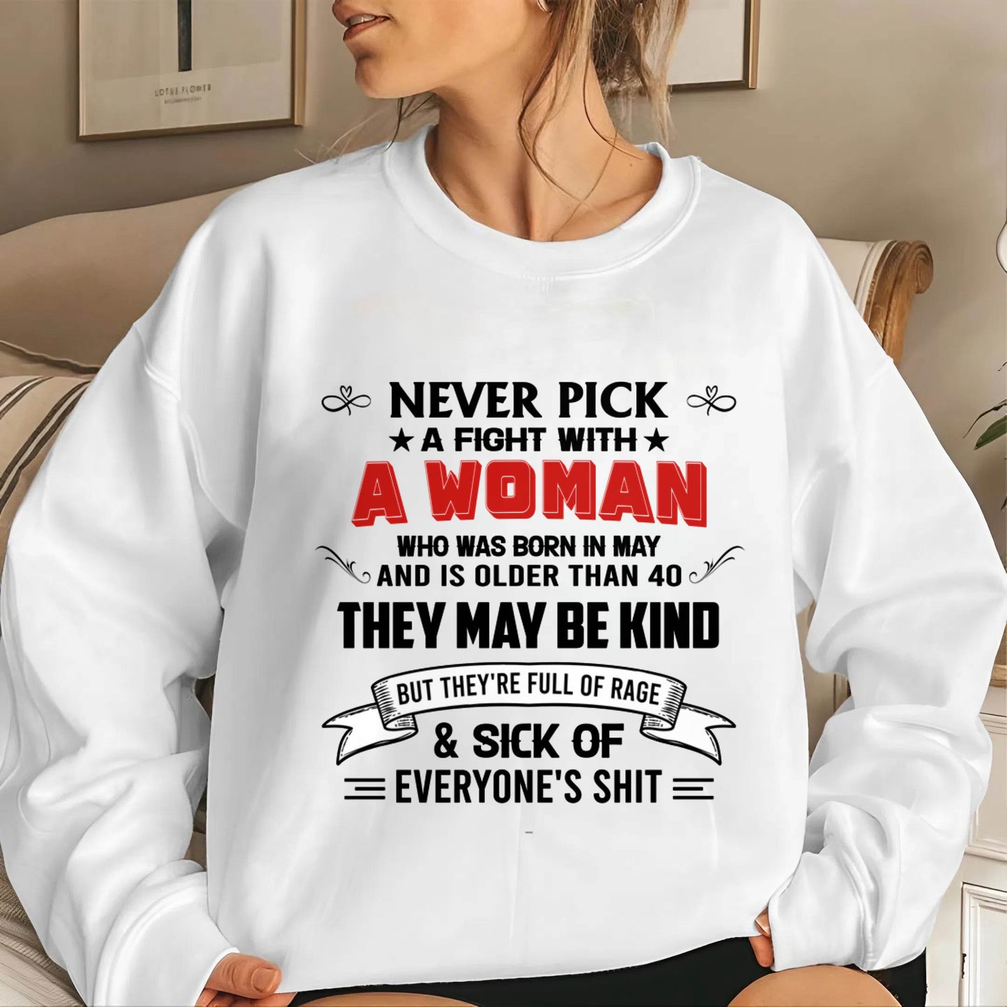 MAY - I LOOK CALM, BUT I’M DONE EXPLAINING MYSELF - FOR WOMEN - TLEE05 (SKU26T-01304-05)