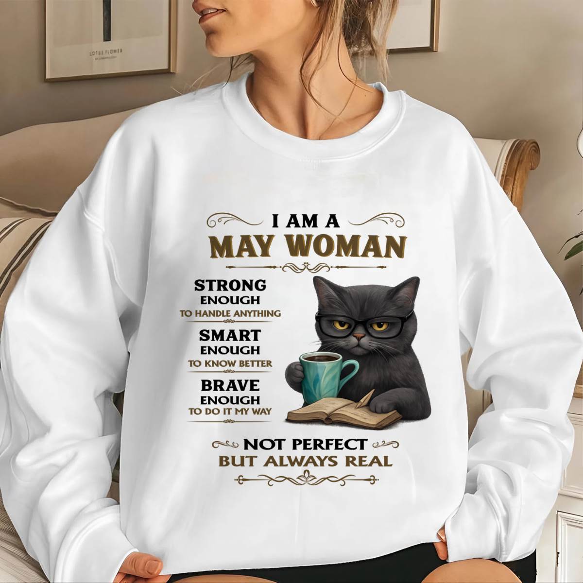 MAY - STRONG, SMART & BRAVE – CONFIDENT IN MY OWN WAY - FOR WOMEN - TLEE05 (SKU2603-14-05)