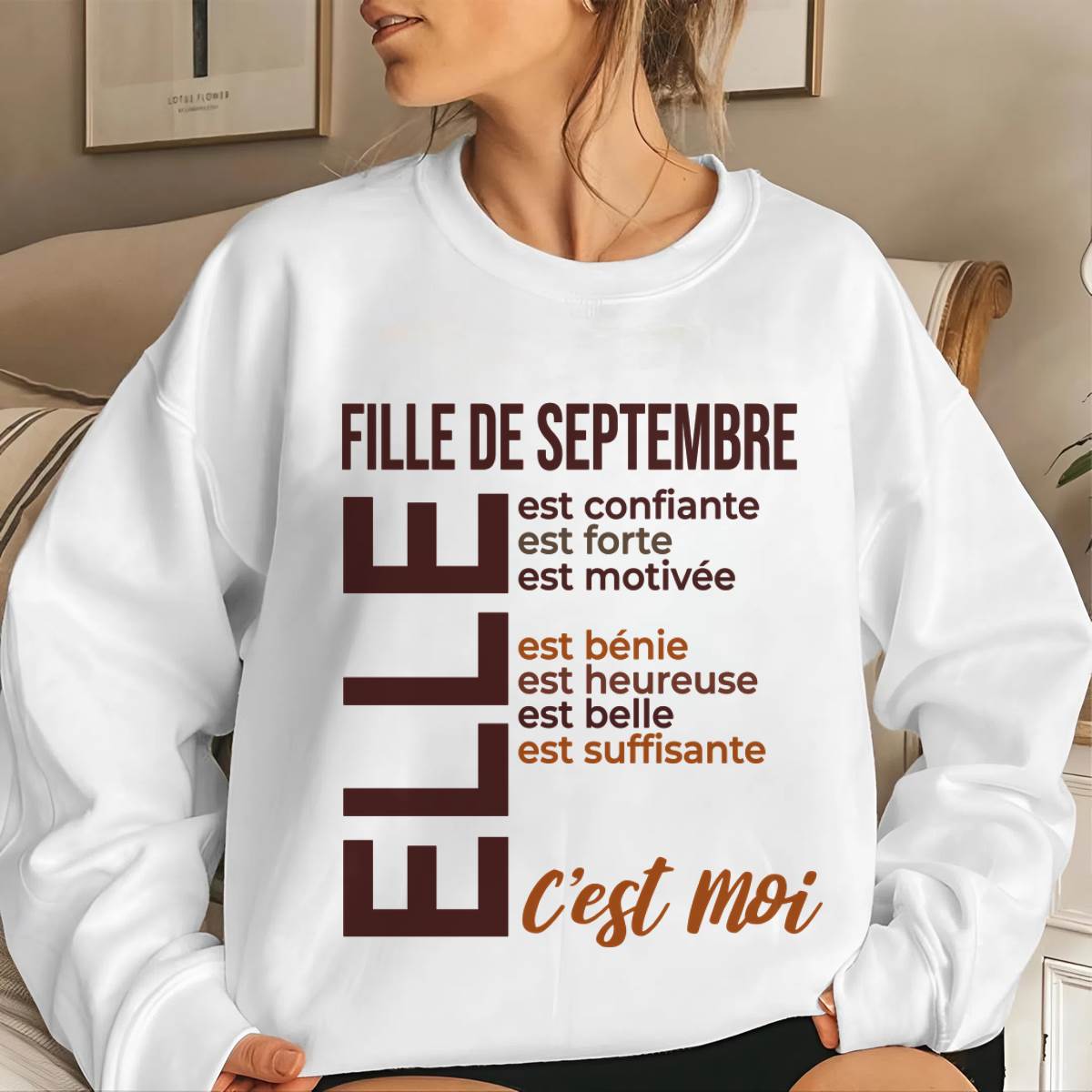 JE SUIS UNE FILLE DE SEPTEMBRE - fma TLEE09 (SKU2605-192-09)
