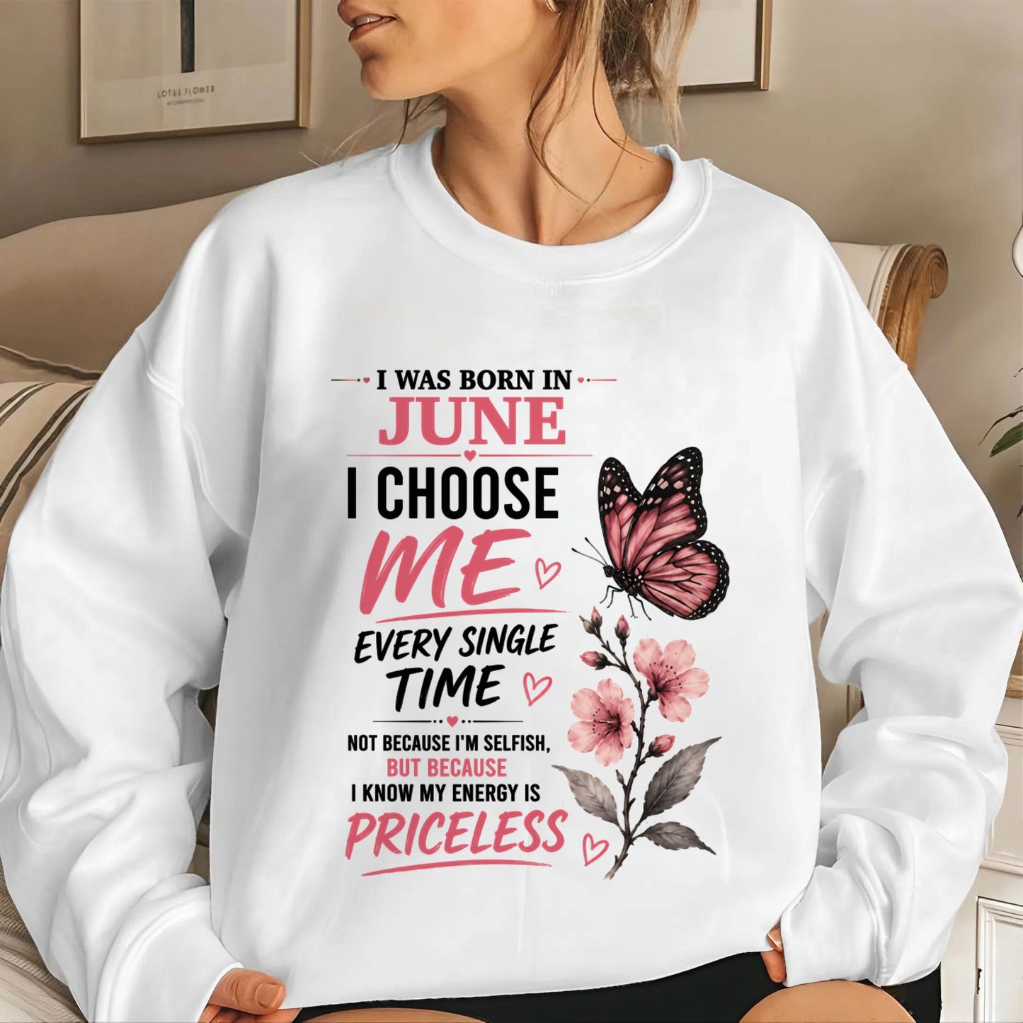 JUNE QUEEN – I CHOOSE ME EVERY SINGLE TIME - FOR WOMEN - TLEE06 (SKU2606-02-06)