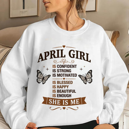 APRIL GIRL – FAITH, STRENGTH & BEAUTY - FOR WOMEN - TLEE04 (SKU2605-378-04)