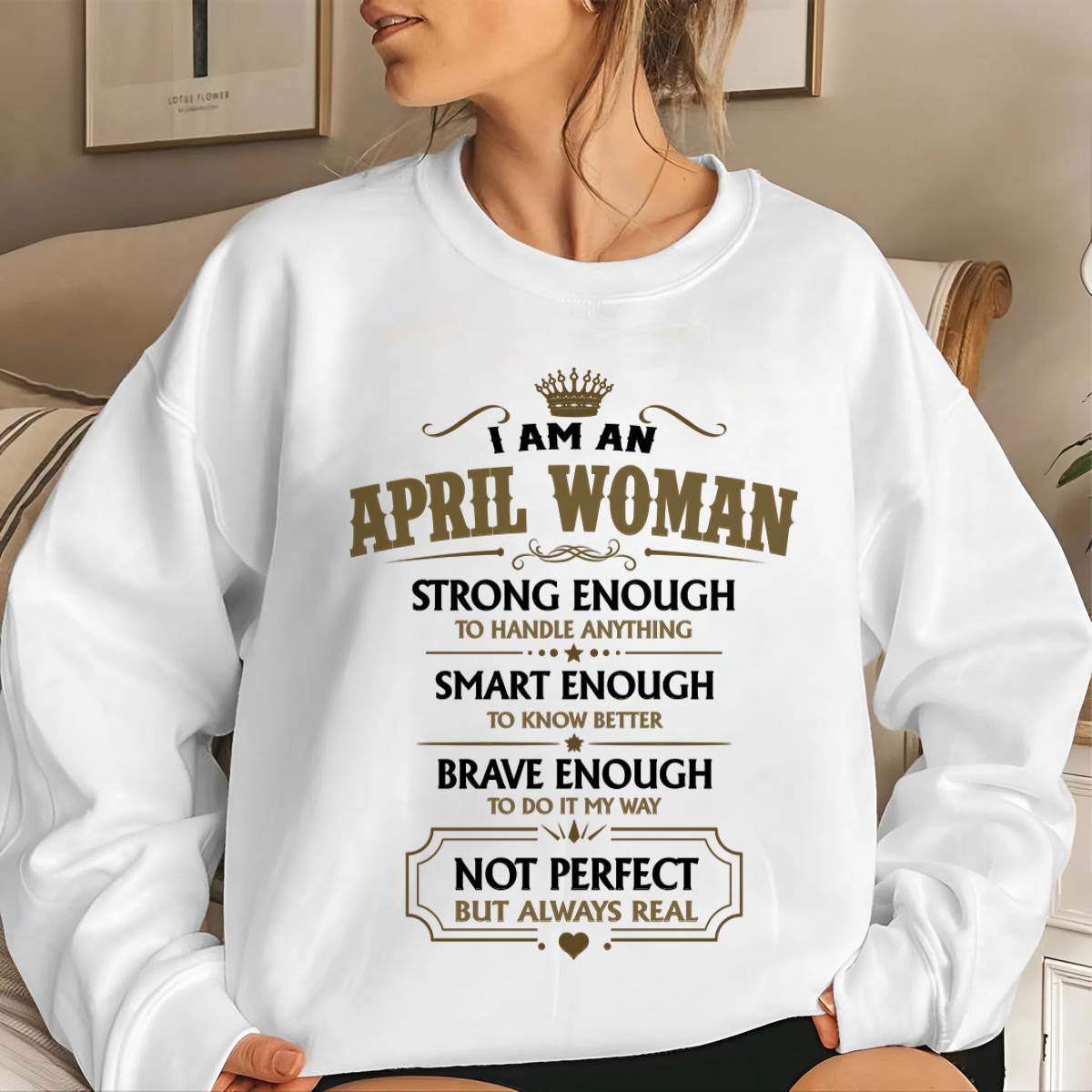 APRIL WOMAN – BOLD STRONG REAL - FOR WOMEN - TLEE04 (SKU2605-90-04)