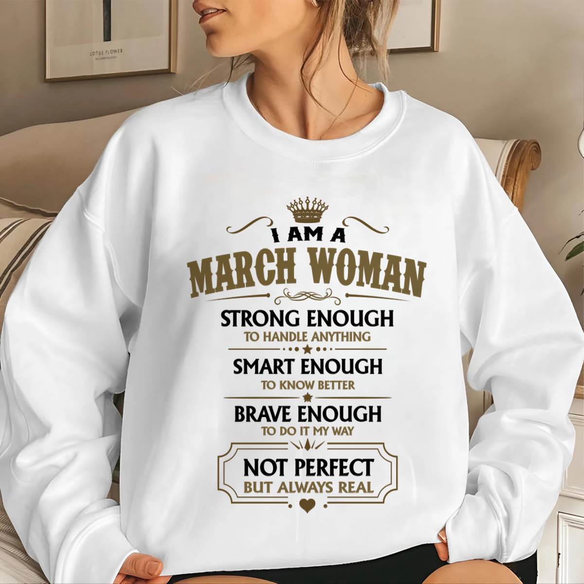 MARCH WOMAN – BOLD STRONG REAL - FOR WOMEN - TLEE03 (SKU2605-90-03)