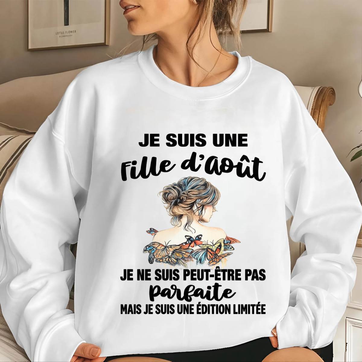 JE SUIS UNE FILLE D’AOÛT - fma TLEE08 (SKU2605-194-08)