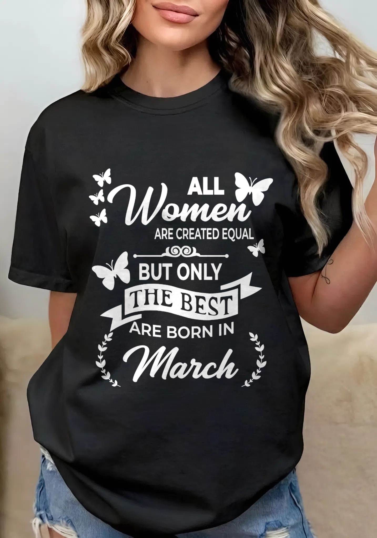 MARCH WOMEN ARE THE BEST - FOR WOMEN - TLEE03 (SKU2604-07-03)