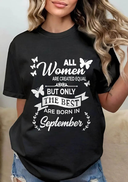 SEPTEMBER WOMEN ARE THE BEST - FOR WOMEN - TLEE09 (SKU2604-07-09)