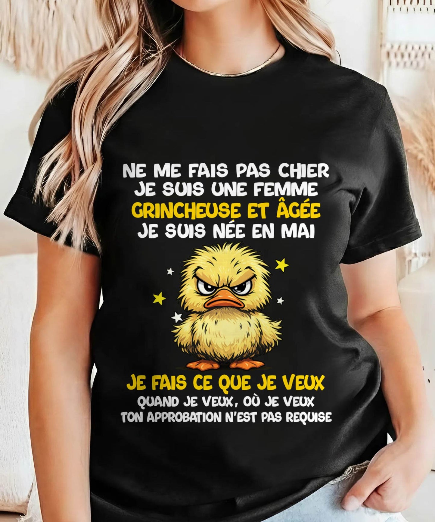 JE SUIS UNE FILLE DE MAI - POUR FEMME - TLEE05 (SKU2604-119-05)