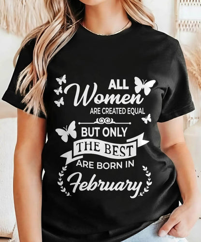 FEBRUARY WOMEN ARE THE BEST - FOR WOMEN - TLEE02 (SKU2604-07-02)