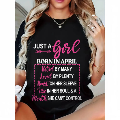 AN APRIL GIRL – HATED BY MANY, LOVED BY PLENTY - FOR WOMEN - TLEE04 (SKU2604-06-04)