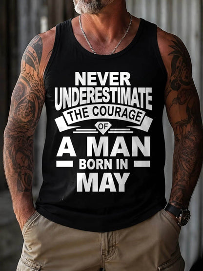 MAY BORN MAN : COURAGE STRENGTH & PRIDE - FOR MAN - TLEE05 (SKU2606-126-05)