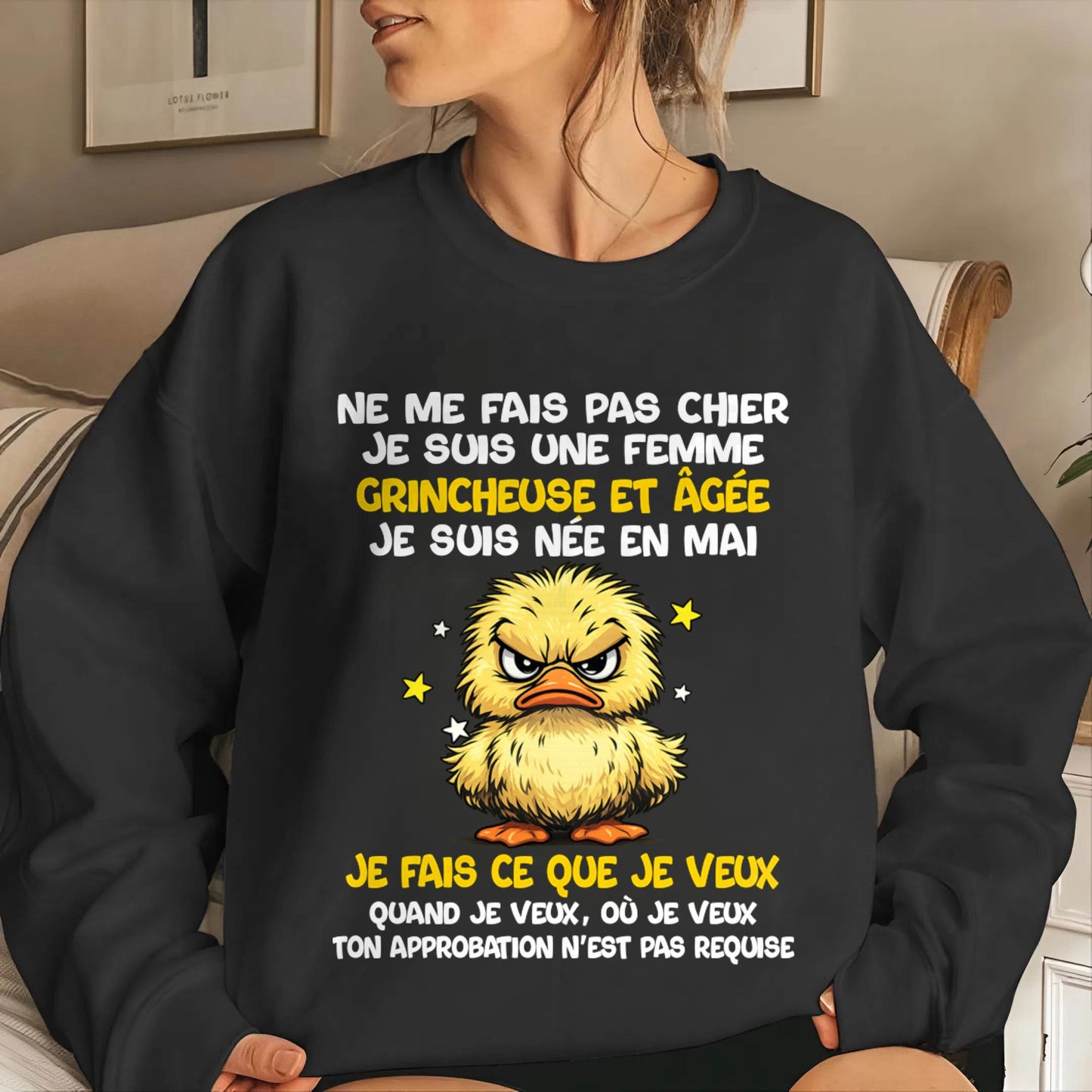 JE SUIS UNE FILLE DE MAI - POUR FEMME - TLEE05 (SKU2604-119-05)