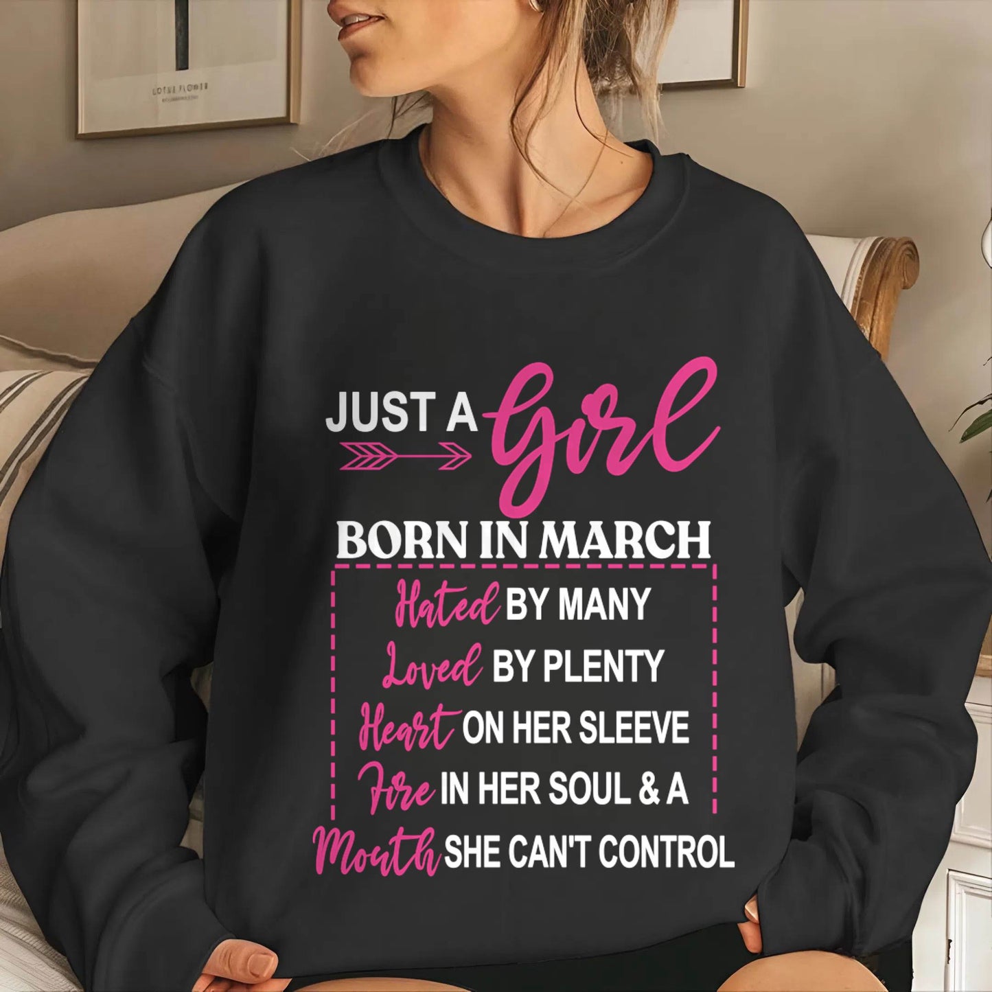 A MARCH GIRL – HATED BY MANY, LOVED BY PLENTY - FOR WOMEN - TLEE03 (SKU2604-06-03)