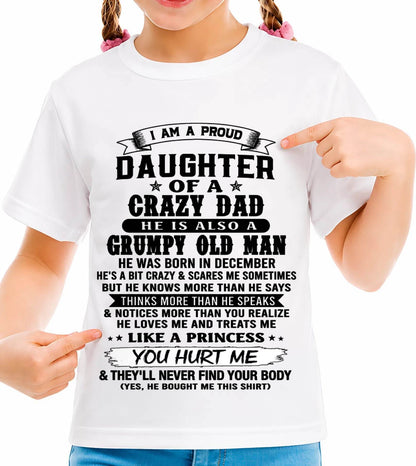 DECEMBER - PROUD DAUGHTER OF DAD - FROM DAD - TLEE12 (SKU2606-209-12)
