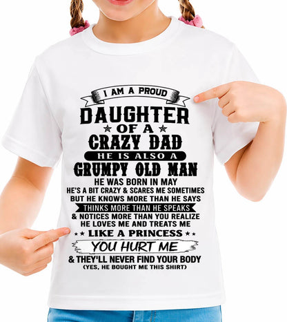 MAY - PROUD DAUGHTER OF DAD - FROM DAD - TLEE05 (SKU2606-209-05)