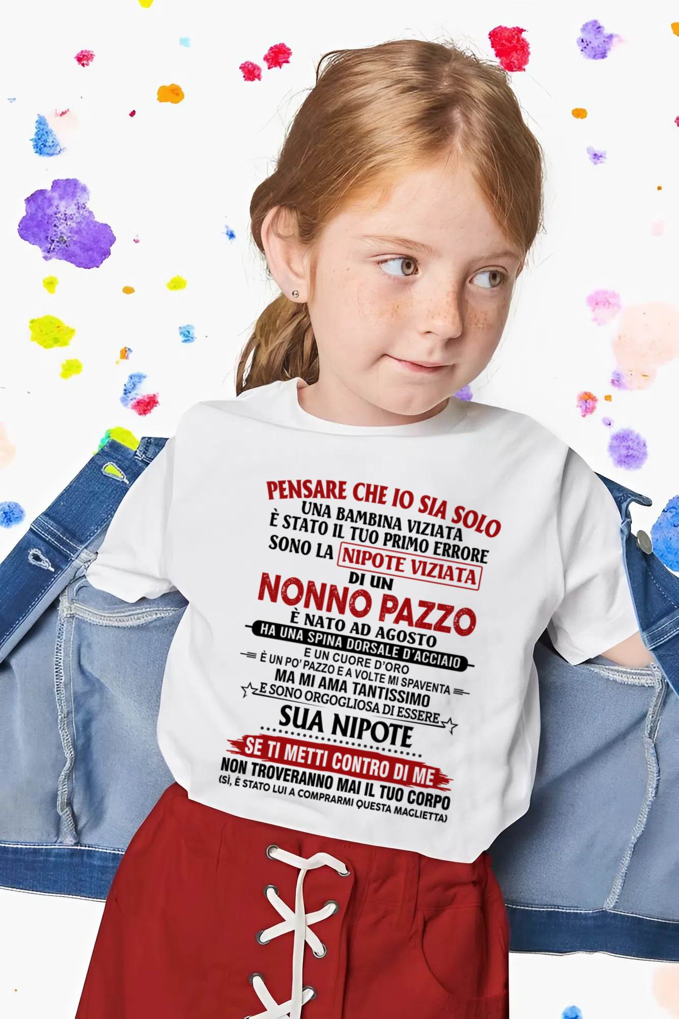 NONNO PAZZO NATO A AGOSTO - DAL NONNO - TLEE08 (SKU2605-333-08)