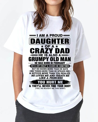 FEBRUARY DAD - GRUMPY OLD MAN, LOVING FATHER - FROM DAD - TLEE02 (SKU2606-302-02)